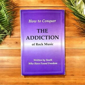 How to Conquer the Addiction of Rock Music Paperback Book 1993 - Rare
